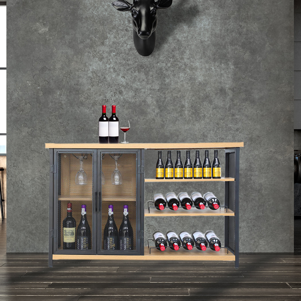 Levede Bar Cabinet Buffet Sideboard-2018816923680247815