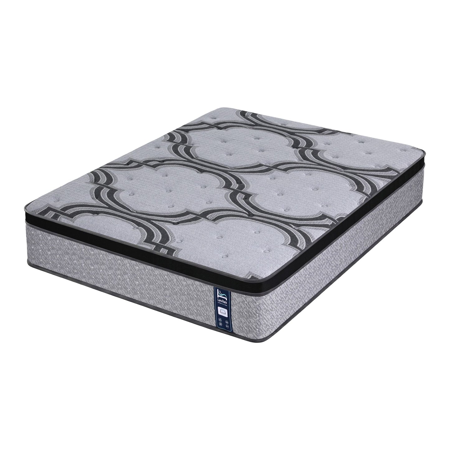 Queen Mattress 34 cm 5-Zone Pocket Spring with Latex & Memory Foam or Extra Lumbar & Shoulder Support