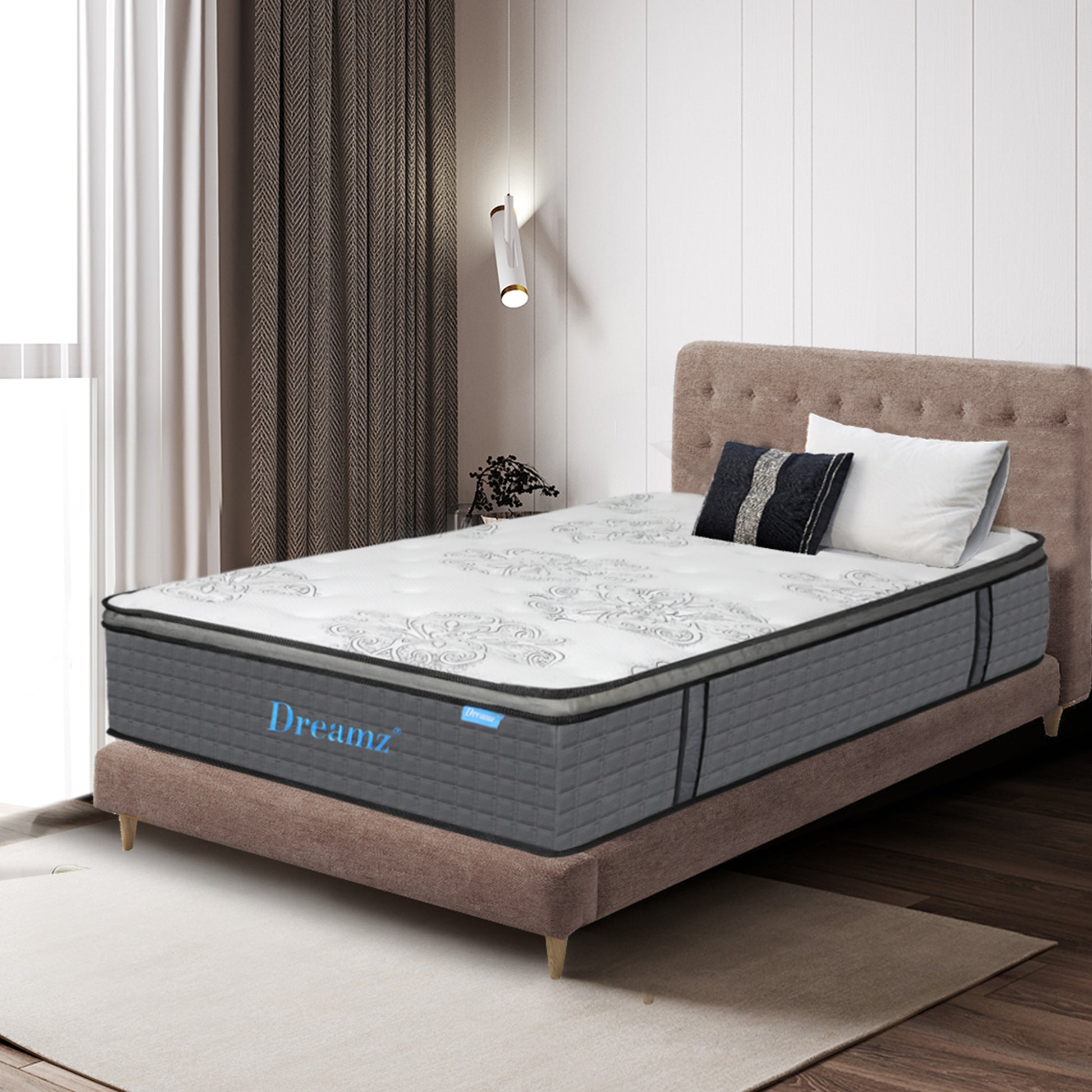 Dreamz Spring Mattress Bed Pocket Egg Single-2018816893221212166