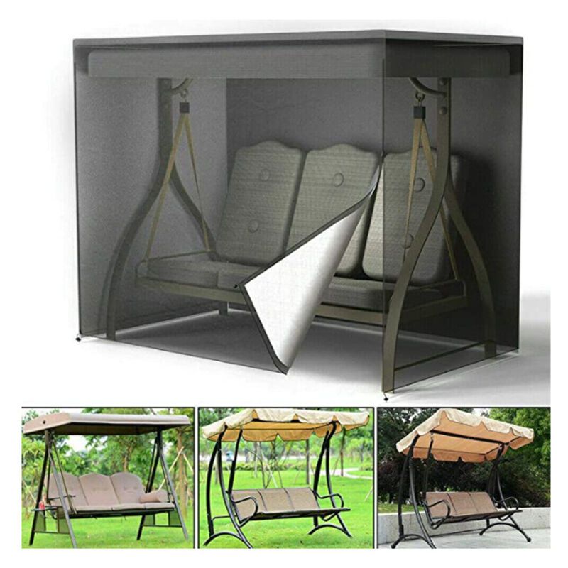 Garden Swing Cover Waterproof UV Resistant Oxford Fabric, 220 x 125 x 170 cm