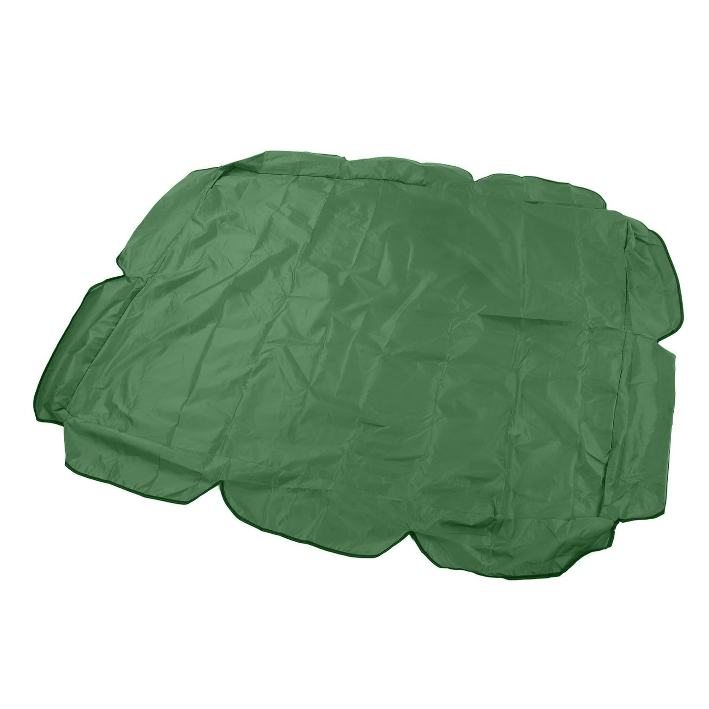 Swing Canopy 210D Silver Coated Oxford Waterproof UV Proof for Outdoor Patio Yard Chair 142x120x18cm Dark Green