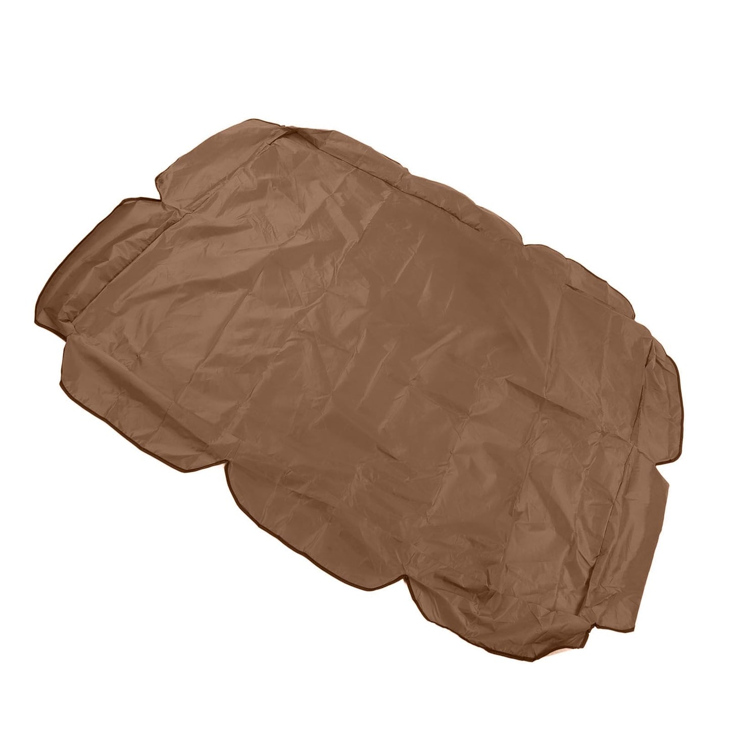 Swing Canopy 210D Silver Coated Oxford Waterproof UV Proof for Outdoor Patio Yard Chair 142x120x18cm Coffee
