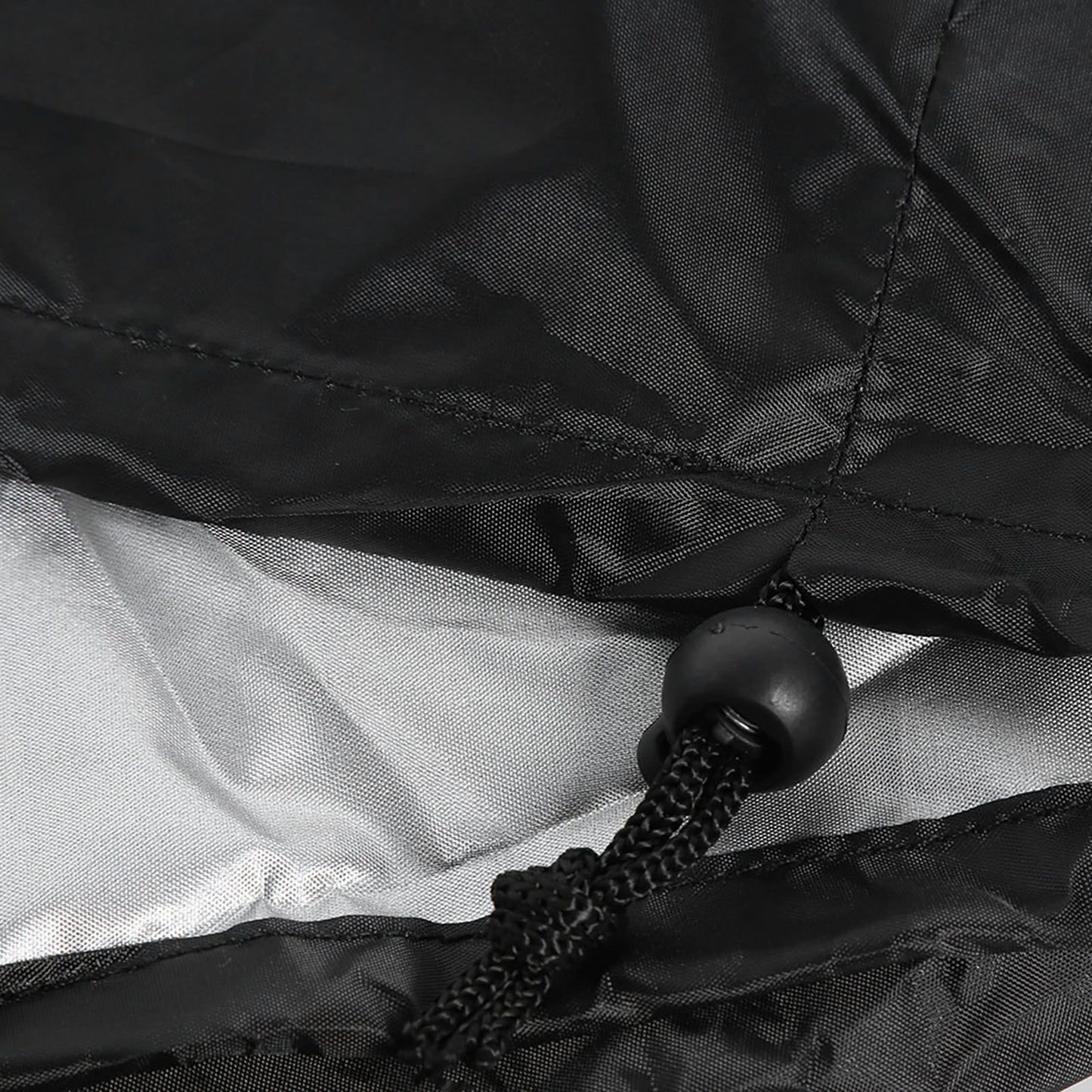 Outdoor Bathtub Dust Cover 190 Silver Coated Polyester Taffeta Waterproof Hot Spring Cover Quadrate Spa Bath Rainproof Cover 210x210x30cm Black