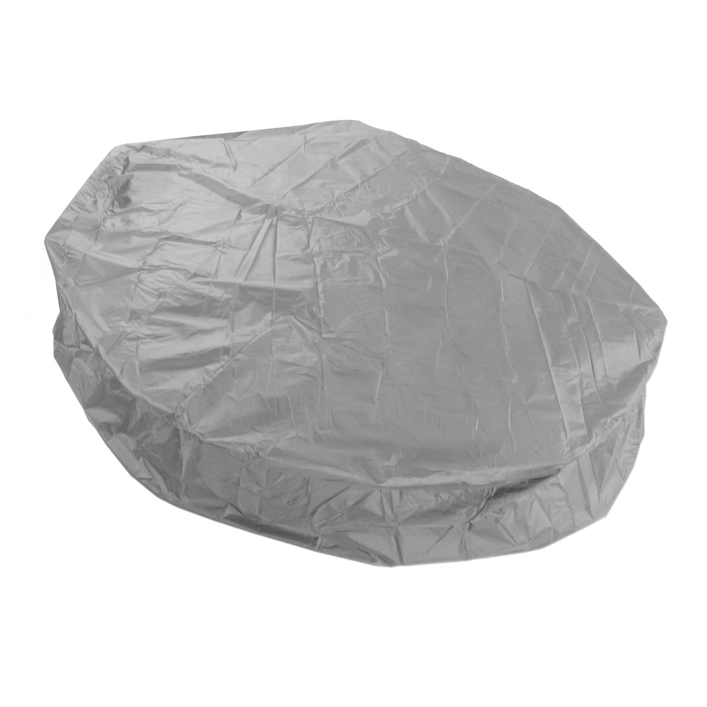 Outdoor Furniture Dust Covers Round Bathtub Cover 190 Silver Polyester Taffeta Hot Tub Waterproof Cover 210x30cm Grey