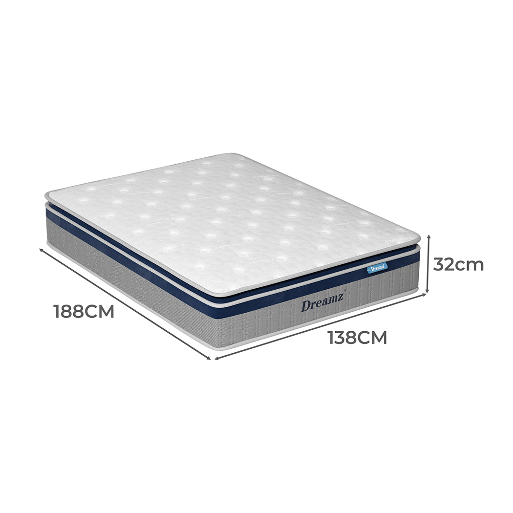DreamZ Spring Mattress Pillow Top All Sizes  32CM-2006732827651084290