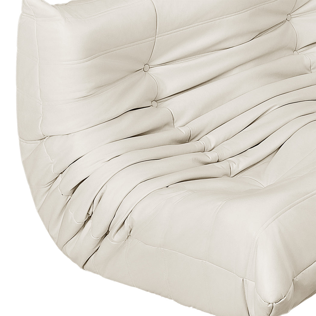 Levede 3 Seaters Floor Sofa Caterpillar Lounge-2018816941749309443